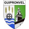 Stickers coat of arms Bazas adhesive sticker