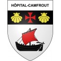 Stickers coat of arms Bazas adhesive sticker