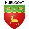 Huelgoat 29 ville Stickers blason autocollant adhésif