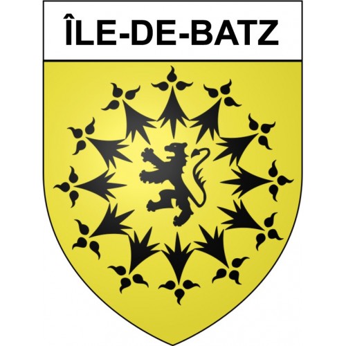 Stickers coat of arms Bazas adhesive sticker