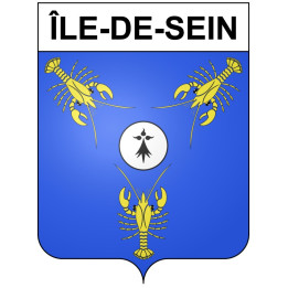 Île-de-Sein 29 ville Stickers blason autocollant adhésif