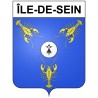 Île-de-Sein 29 ville Stickers blason autocollant adhésif