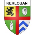 Kerlouan 29 ville Stickers blason autocollant adhésif