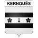 Kernouës 29 ville Stickers blason autocollant adhésif