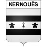 Kernouës 29 ville Stickers blason autocollant adhésif
