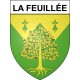 Stickers coat of arms Bazas adhesive sticker