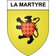 La Martyre 29 ville Stickers blason autocollant adhésif
