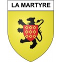Stickers coat of arms Bazas adhesive sticker