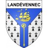 Landévennec 29 ville Stickers blason autocollant adhésif