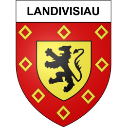 Landivisiau 29 ville Stickers blason autocollant adhésif