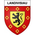 Stickers coat of arms Bazas adhesive sticker