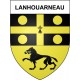 Stickers coat of arms Bazas adhesive sticker