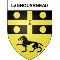 Lanhouarneau 29 ville Stickers blason autocollant adhésif