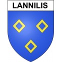 Stickers coat of arms Bazas adhesive sticker