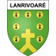 Lanrivoaré Sticker wappen, gelsenkirchen, augsburg, klebender aufkleber