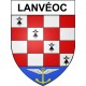 Lanvéoc 29 ville Stickers blason autocollant adhésif