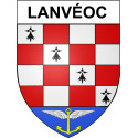 Stickers coat of arms Bazas adhesive sticker
