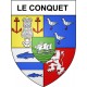 Le Conquet 29 ville Stickers blason autocollant adhésif
