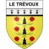 Le Trévoux 29 ville Stickers blason autocollant adhésif