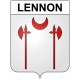 Lennon 29 ville Stickers blason autocollant adhésif