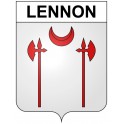 Lennon 29 ville Stickers blason autocollant adhésif