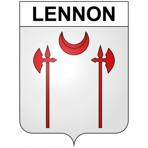 Lennon 29 ville Stickers blason autocollant adhésif