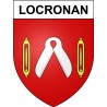 Locronan 29 ville Stickers blason autocollant adhésif
