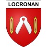 Locronan 29 ville Stickers blason autocollant adhésif