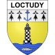 Loctudy 29 ville Stickers blason autocollant adhésif