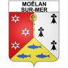 Stickers coat of arms Bazas adhesive sticker