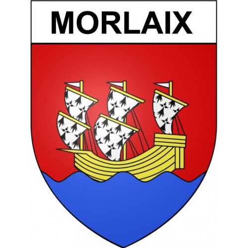 Stickers coat of arms Bazas adhesive sticker