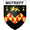 Stickers coat of arms Bazas adhesive sticker