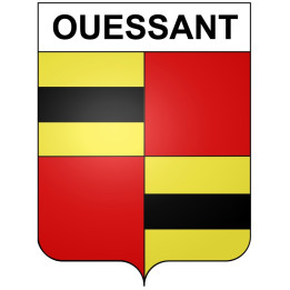 Ouessant 29 ville Stickers blason autocollant adhésif