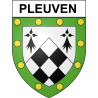 Bazas Sticker wappen, gelsenkirchen, augsburg, klebender aufkleber