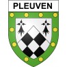 Stickers coat of arms Bazas adhesive sticker