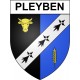 Pleyben 29 ville Stickers blason autocollant adhésif