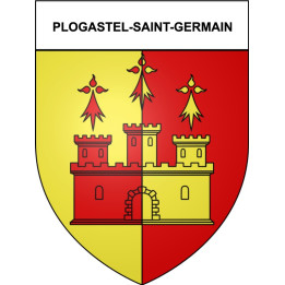 Stickers coat of arms Bazas adhesive sticker