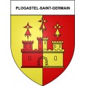 Plogastel-Saint-Germain 29 ville Stickers blason autocollant adhésif