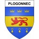 Plogonnec 29 ville Stickers blason autocollant adhésif