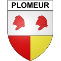 Plomeur 29 ville Stickers blason autocollant adhésif