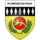 Stickers coat of arms Bazas adhesive sticker