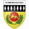 Stickers coat of arms Bazas adhesive sticker