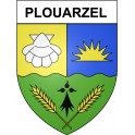 Stickers coat of arms Bazas adhesive sticker