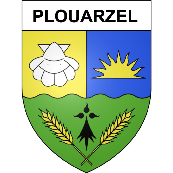 Bazas Sticker wappen, gelsenkirchen, augsburg, klebender aufkleber