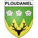 Stickers coat of arms Bazas adhesive sticker