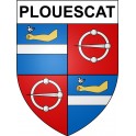 Stickers coat of arms Bazas adhesive sticker