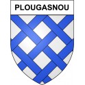Plougasnou 29 ville Stickers blason autocollant adhésif
