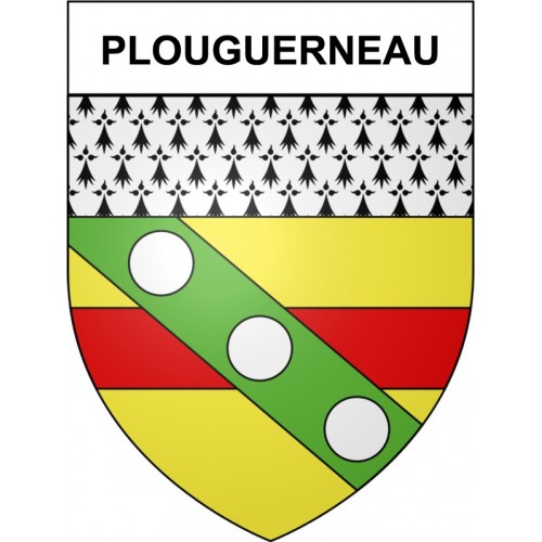 Pegatinas escudo de armas de Bazas adhesivo de la etiqueta engomada