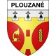 Plouzané 29 ville Stickers blason autocollant adhésif