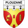 Plouzané 29 ville Stickers blason autocollant adhésif